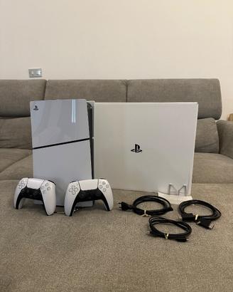 PS5 slim 1Tb lettore disco con base verticale Sony