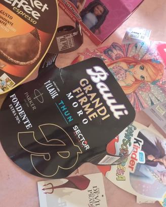 serie da collezione etichette