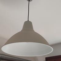 Ikea lampada soffitto alluminio 