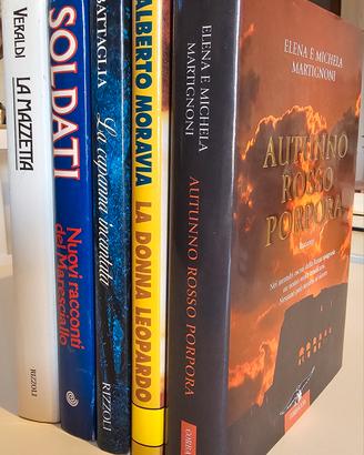 Narrativa italiana: 5 libri a soli 6€ 🔥