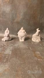 Trittico Sculture Body Positivity Curvy Oversize