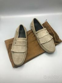 Gucci Mocassino Scamosciato Cachi - 43 (9)