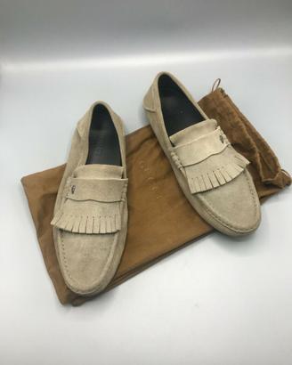 Gucci Mocassino Scamosciato Cachi - 43 (9)