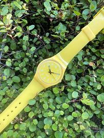 Swatch gent yellow funzionante