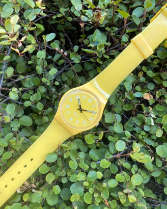 Swatch gent yellow funzionante