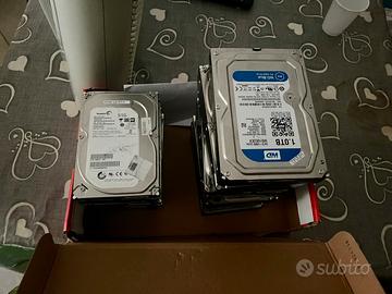LOTTO  7 HARD DISK 3.5” SATA 500GB FUNZIONANTI