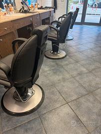 Poltrone Barber con pompa idraulica