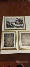 3 Stampe riproduzioni Cappella Sistina