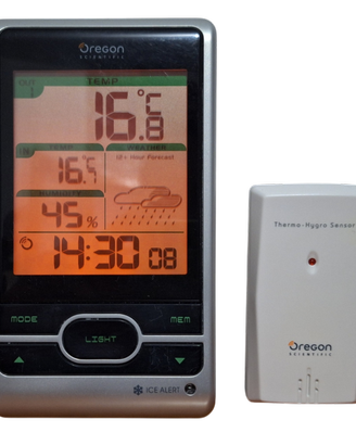 STAZIONE METEO OROLOGIO OREGON EXPLORE SCIENTIFIC