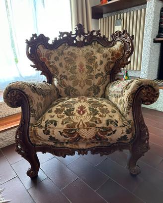 Poltrona in stile Barocco