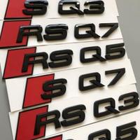 Loghi audi neri nero logo lucido emblema anelli