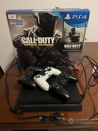 PlayStation 4 Slim 1TB Jet Black+3 Dualshock