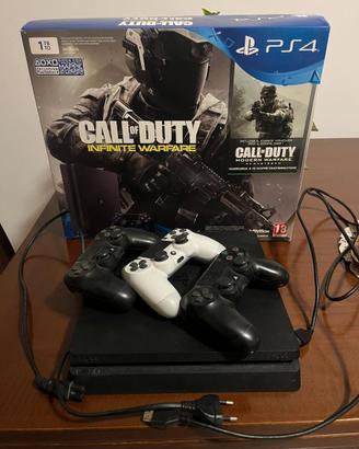 PlayStation 4 Slim 1TB Jet Black+3 Dualshock
