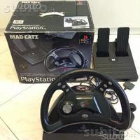 Volante analogico PlayStation 1 Mad Catz