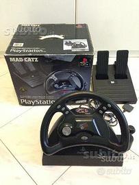 Volante analogico PlayStation 1 Mad Catz
