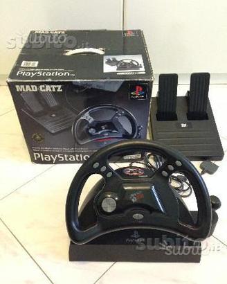 Volante analogico PlayStation 1 Mad Catz