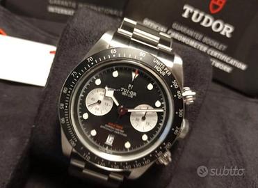 Tudor black crono