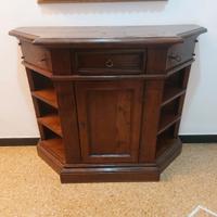 Mobile consolle in noce massello