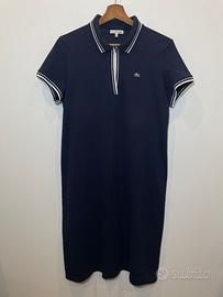 Lacoste, Abito lungo t shirt polo, blu navy - XL