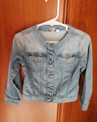 giubbino di jeans bambina