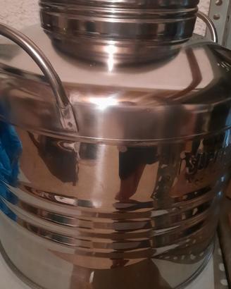 Bidone inox