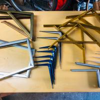 Lotto staffe reggimensola