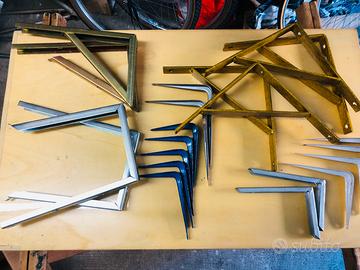 Lotto staffe reggimensola