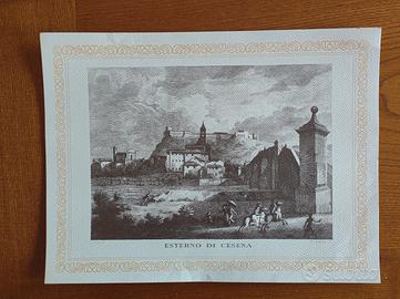 Stampa La Romagna dell' 800 Cesena 