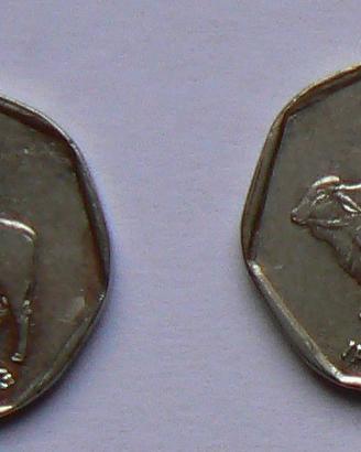 Monete estere BOTSWANA e BRASILE