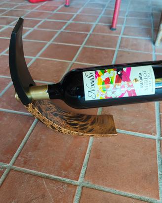 Portabottiglie in legno 