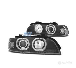 FARI BMW E39 95-03 ANGEL EYES LED CCFL FONDO NERO