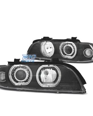 FARI BMW E39 95-03 ANGEL EYES LED CCFL FONDO NERO