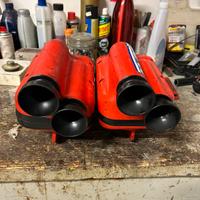 Filtro NOX 2 ! Rosso Silenziatore aspirazione 30mm