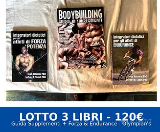 Lotto 3 Libri OLYMPIAN’S -