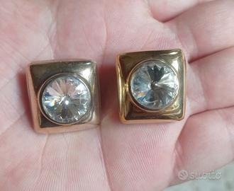 Orecchini vintage in argento 925