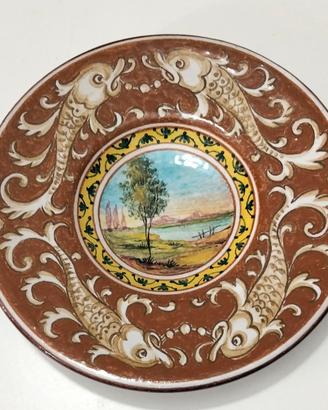 Piatto Ceramica Faenza Gramaglia