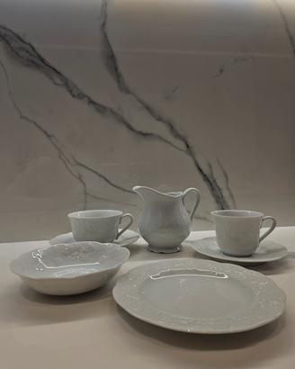 Servizio in ceramica da te/caffè/colazione/doce