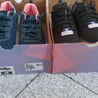 Due paia di scarpe skechers da donna, nuove
