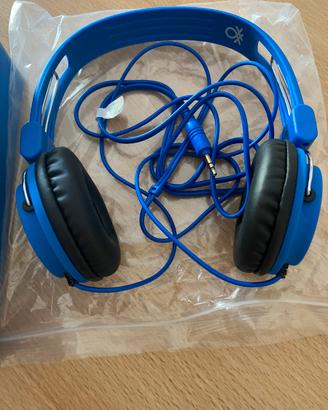 Cuffie regolabili blu