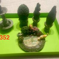 Miniature per arredi/giardini casa delle bambole