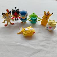 Set di Action Figures Pokémon (7 personaggi)