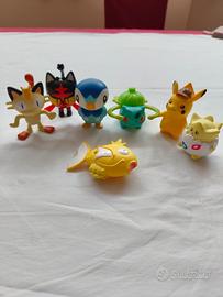 Set di Action Figures Pokémon (7 personaggi)
