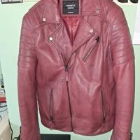 GIACCA MOTO BIKER IN PELLE MOD. BRANDO