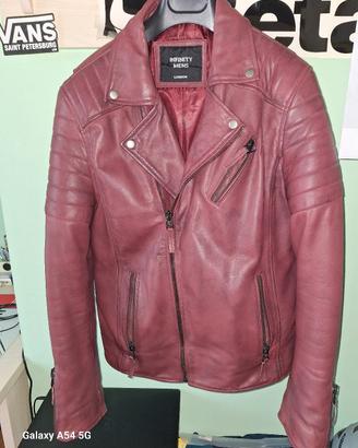 GIACCA MOTO BIKER IN PELLE MOD. BRANDO