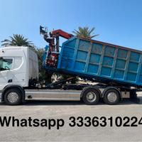 SCARRABILE SCANIA R520 2018 EURO 6 + CASSA RAGNO U