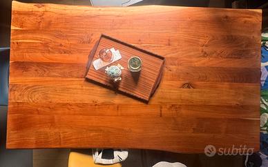 Tavolo da pranzo rettangolare legno