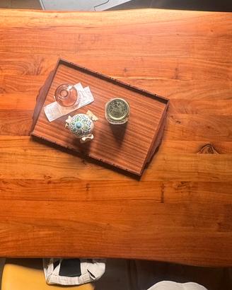 Tavolo da pranzo rettangolare legno