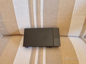 Radiosveglia nera display digitale