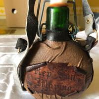 Fiaschetta rivestita di pelle