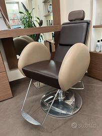 Poltrona da parrucchiere unisex con pompa idraulic